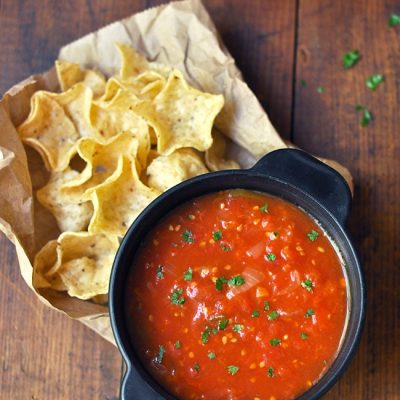 Fresh And Zesty Homemade Summer Tomato Salsa Recipe