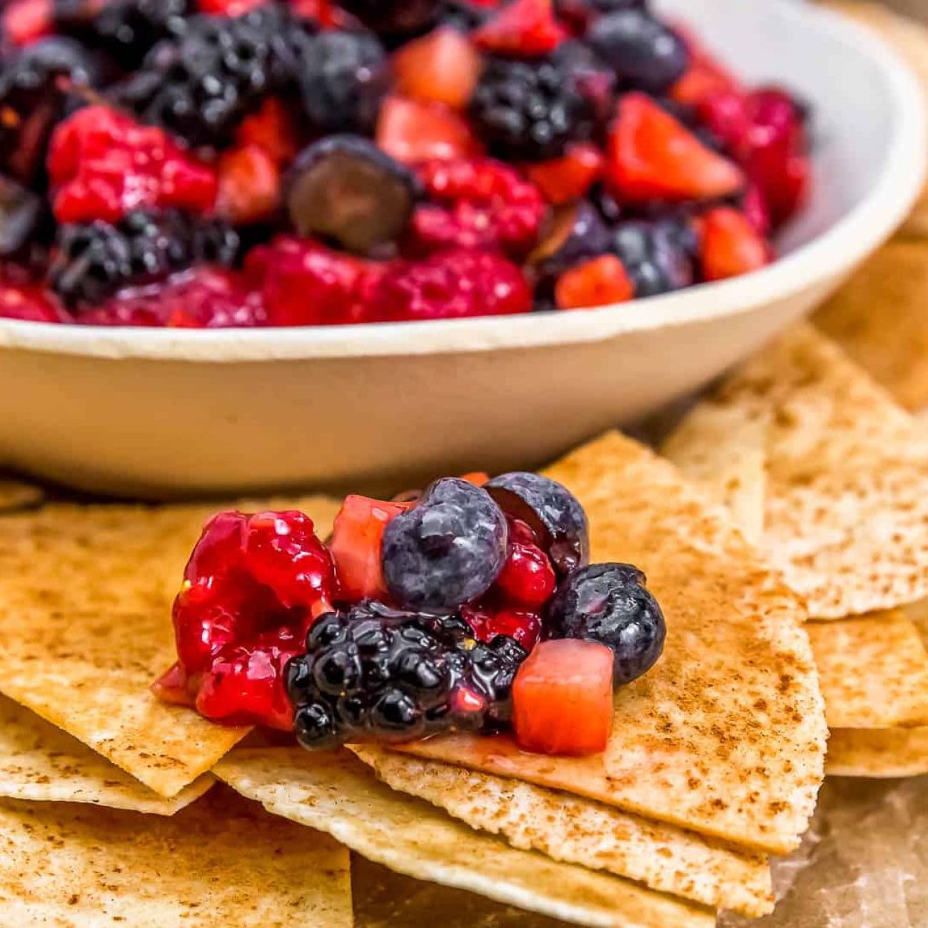 Fresh and Zesty Mixed Berry Salsa Recipe