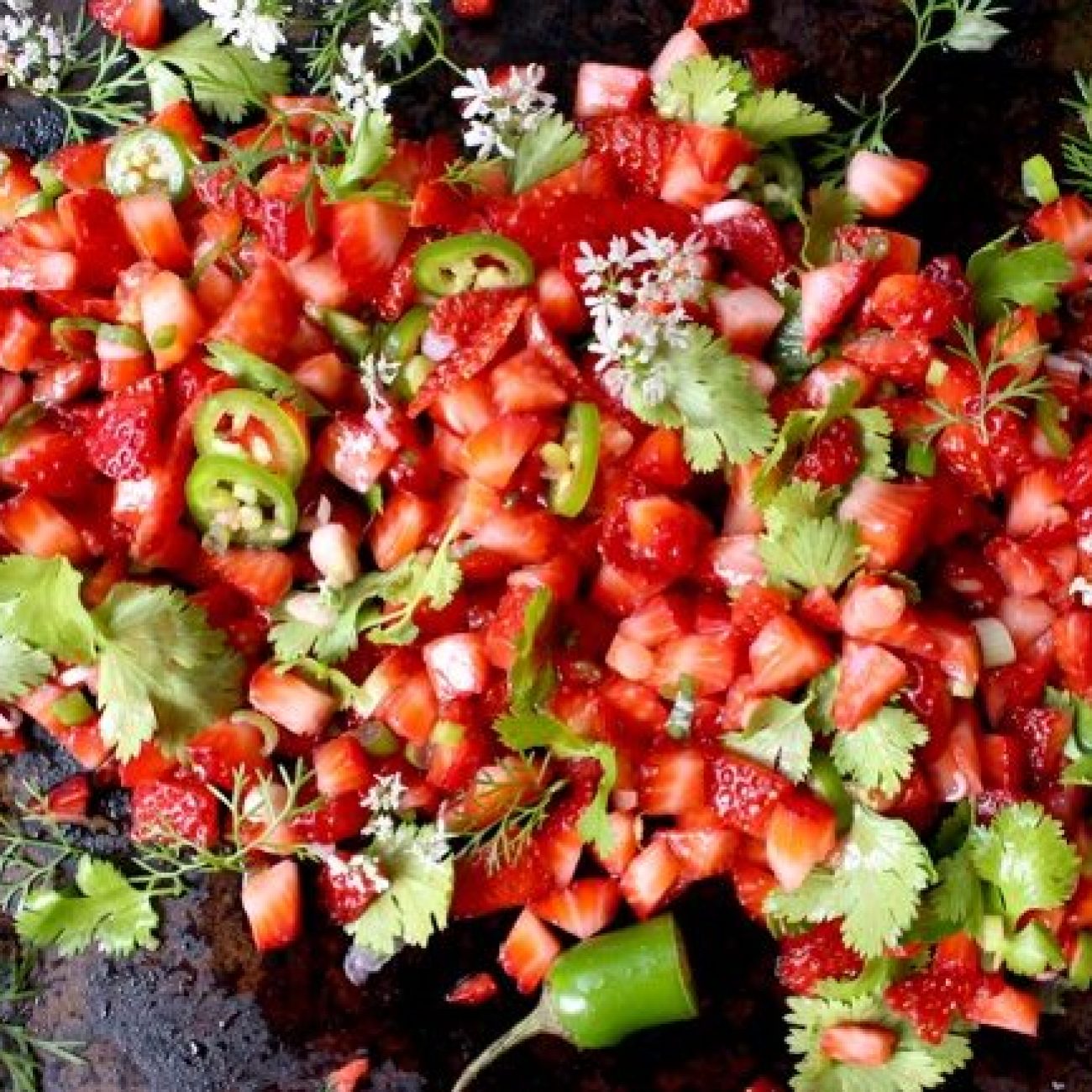 Fresh and Zesty Strawberry Salsa Recipe