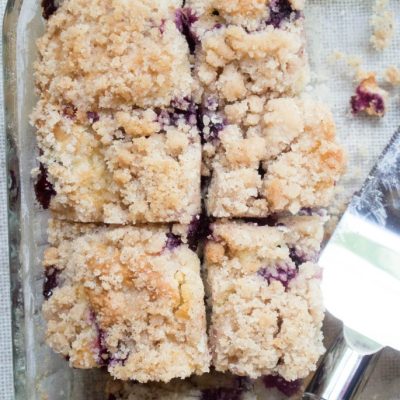 Fresh Blueberry Coffee Cake