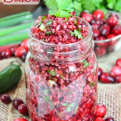 Fresh Cranberry Salsa