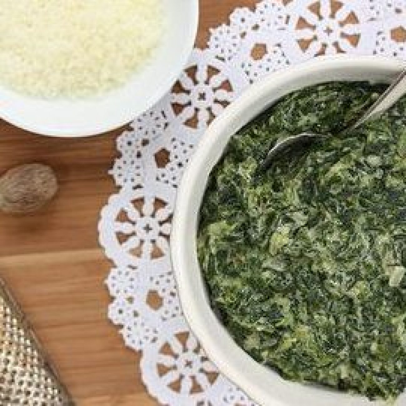 Fresh Creamed Spinach