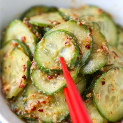 Fresh Cucumber Sesame Pickle