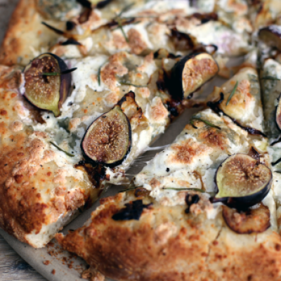 Fresh Fig, Caramelized Onion And Goat