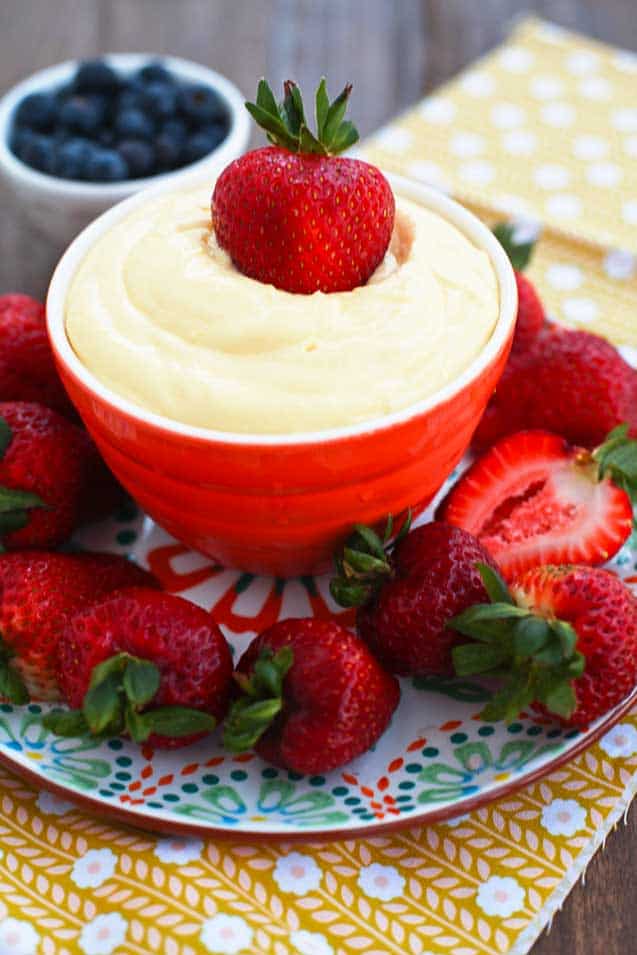 Fresh Fruit Orange Dip