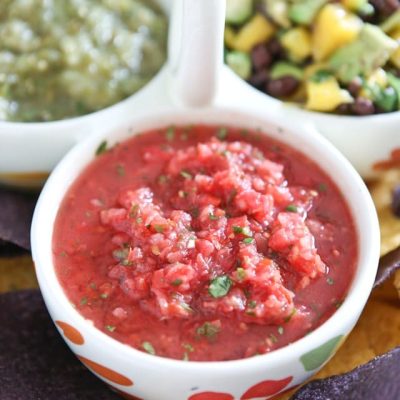 Fresh Homemade Salsa