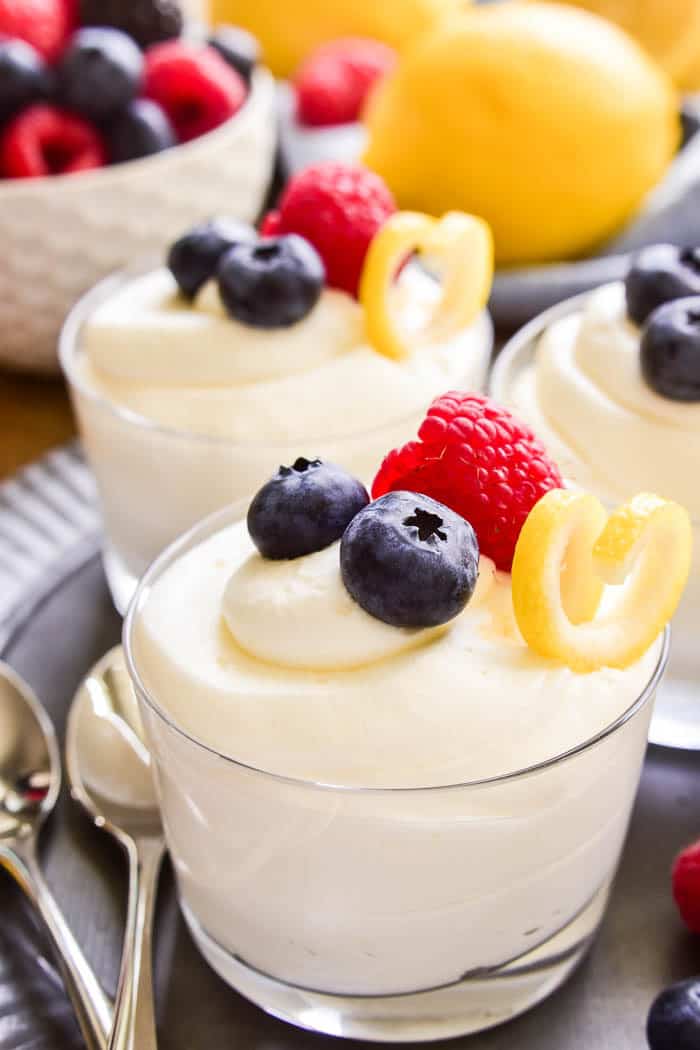 Fresh Lemon Mousse