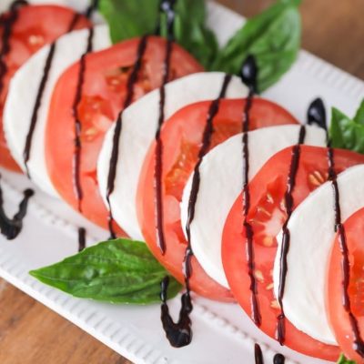 Fresh Mozzarella, Basil, Tomato