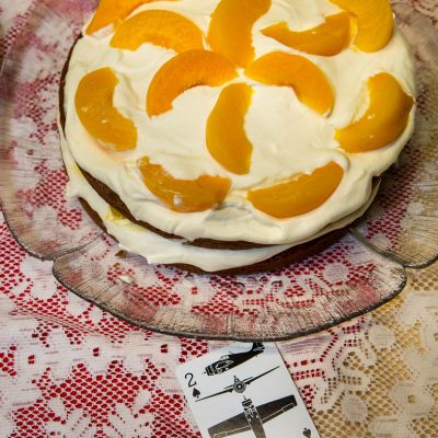 Fresh Peach Cake