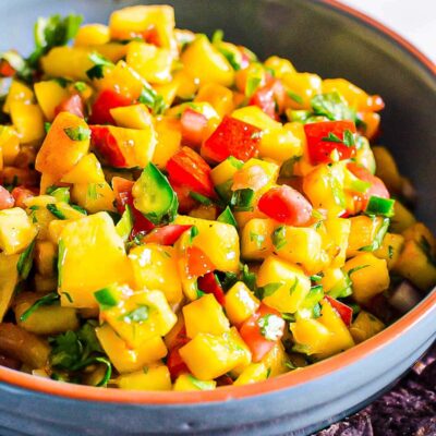 Fresh Peach Salsa