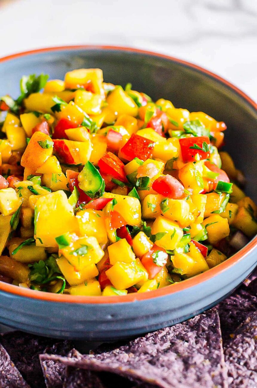 Fresh Peach Salsa