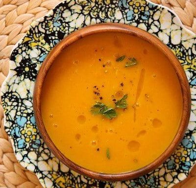 Fresh Pumpkin Soup By Kerry Simon