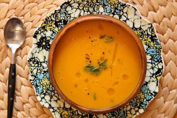 Fresh Pumpkin Soup By Kerry Simon
