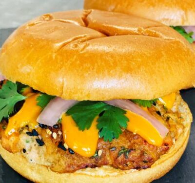 Fresh Salmon Burgers With Hoisin And