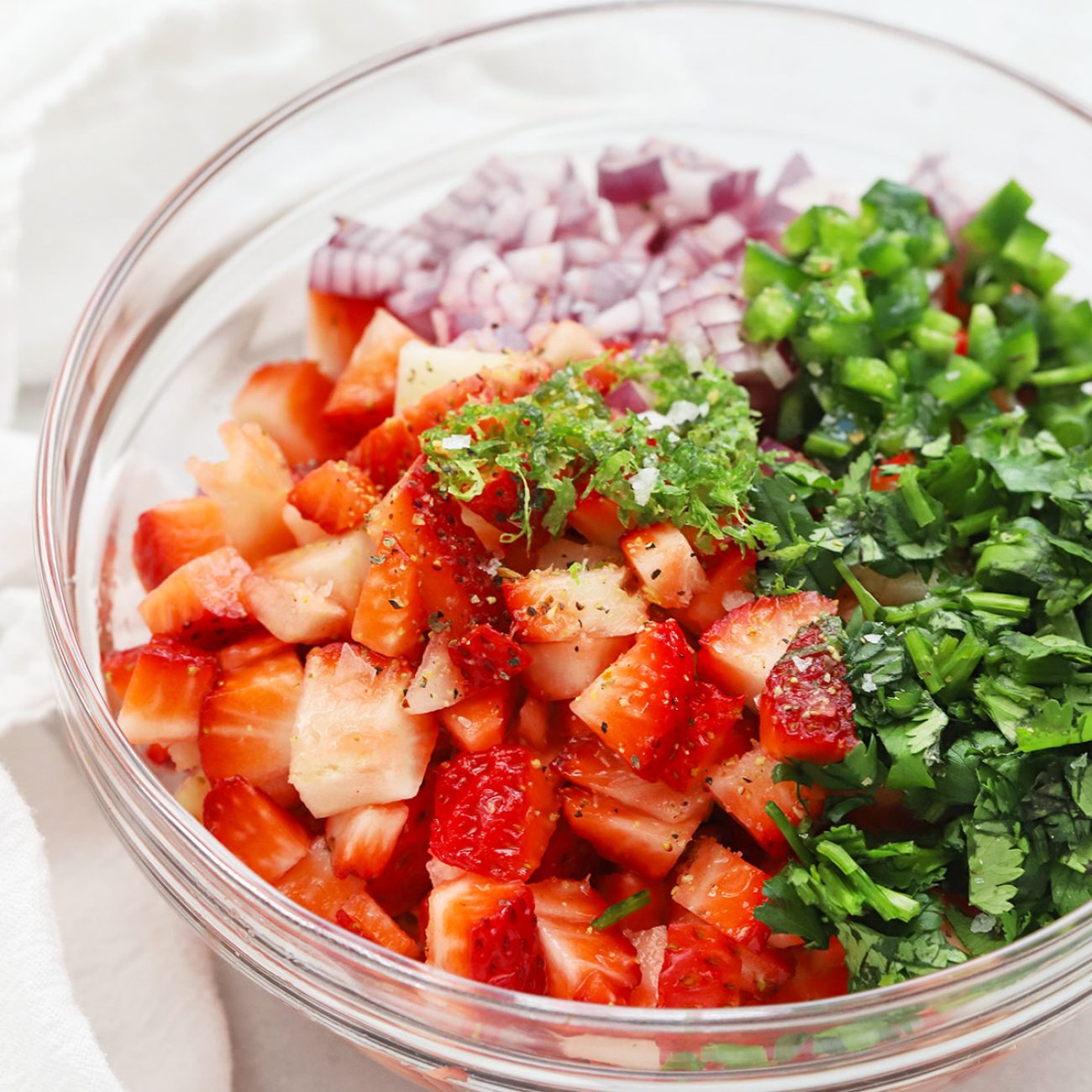 Fresh Strawberry Mint Salsa Recipe – Perfect Summer Dip