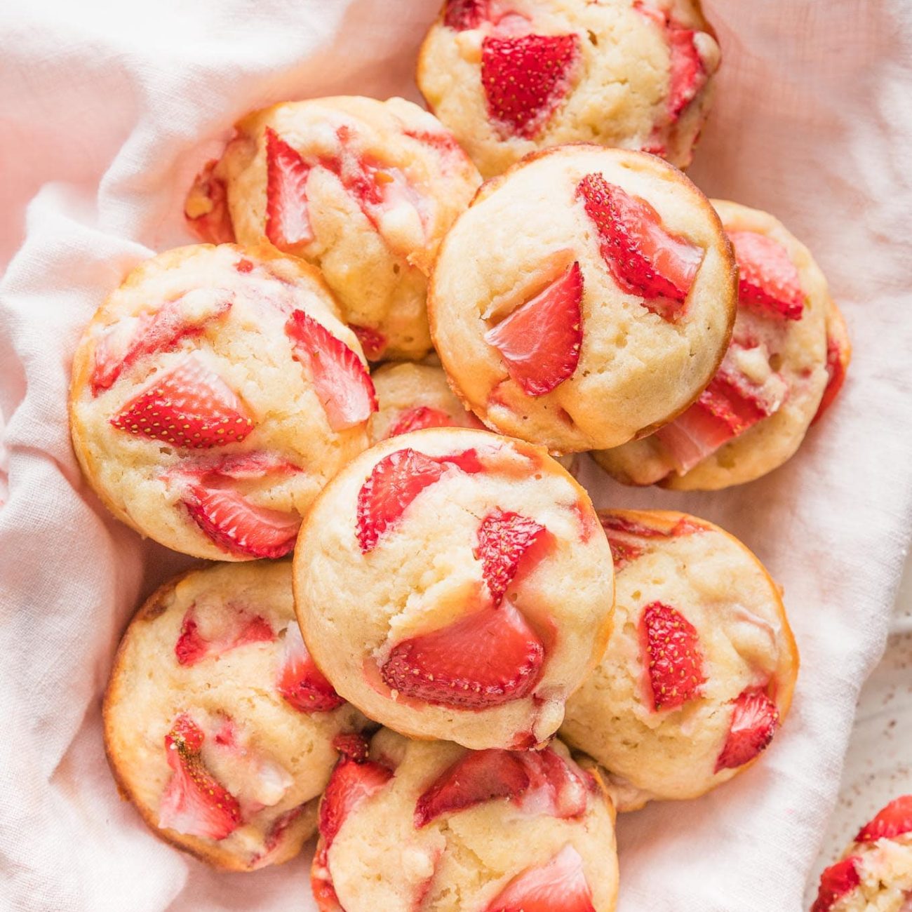 Fresh Strawberry Muffins: Perfect for Breakfast or Snack Time