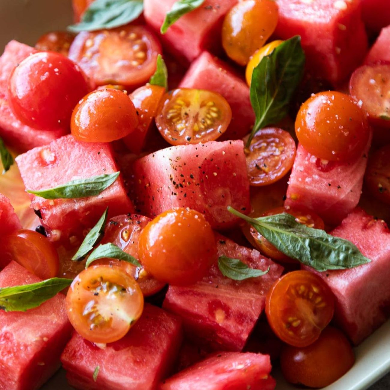 Fresh Summer Heirloom Tomato Salad Recipe