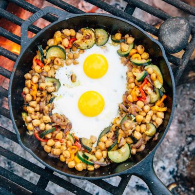 Fresh Summer Zucchini, Chickpea And