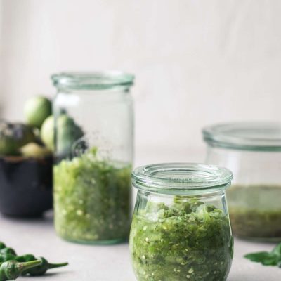 Fresh Tomatillo Salsa