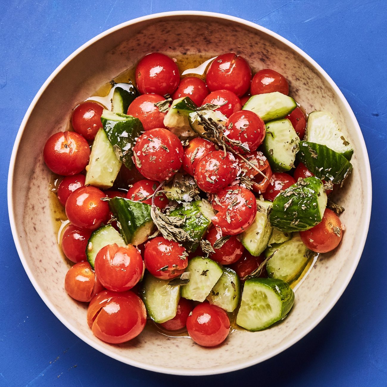 Fresh Tomato, Cucumber, and Mint Salsa Recipe