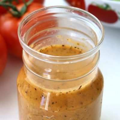 Fresh Tomato Vinaigrette Salad Recipe