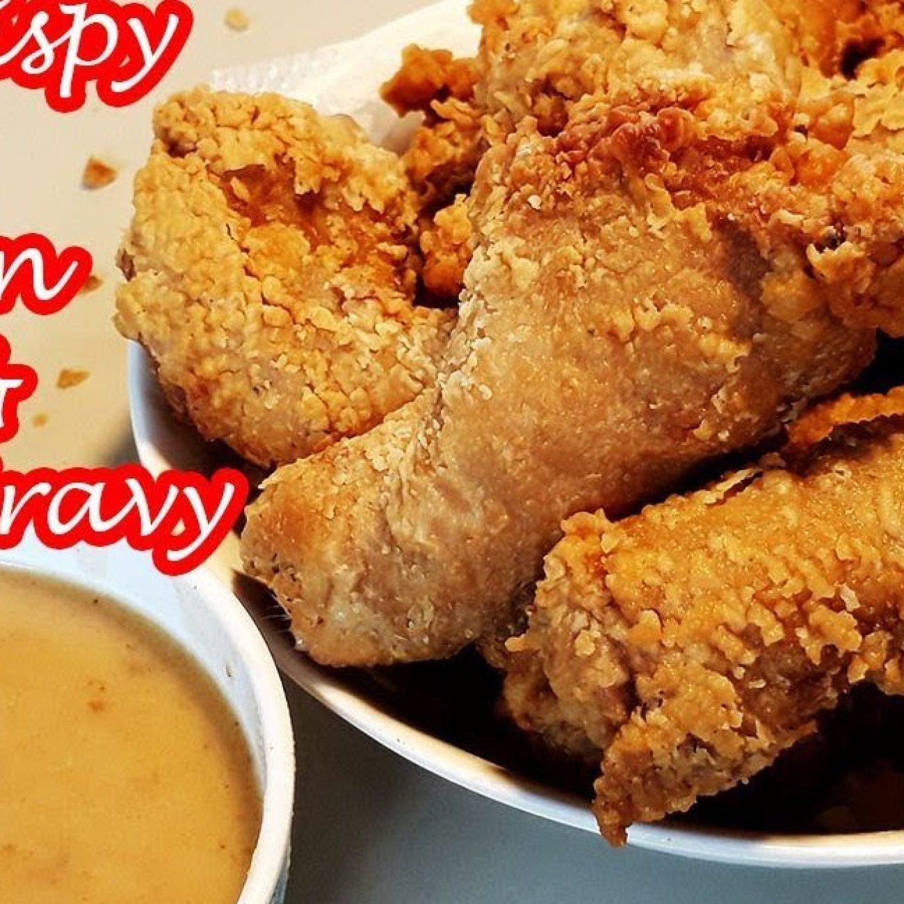 Fried Chicken With Peppery Gravy