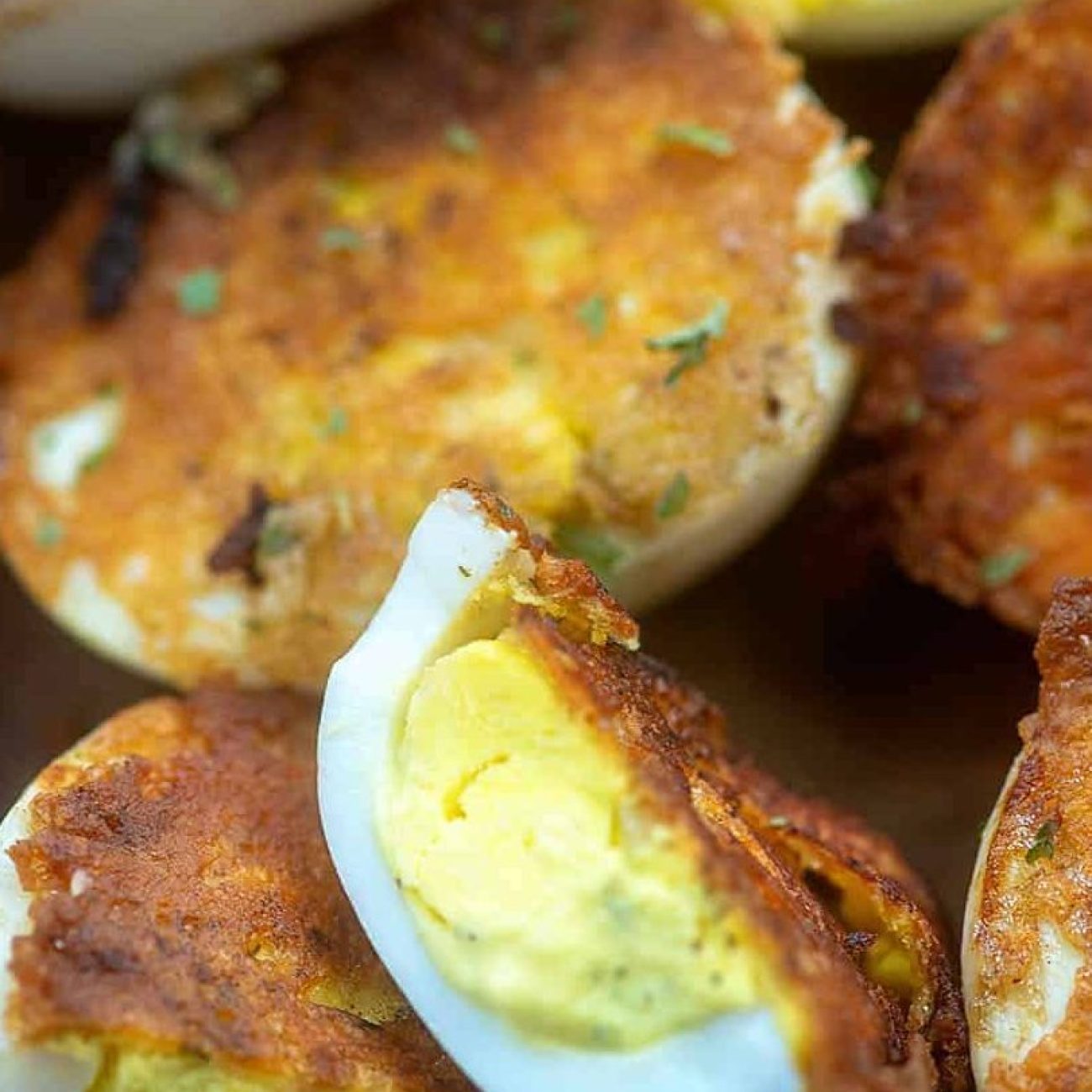 Fried Deviled Eggs