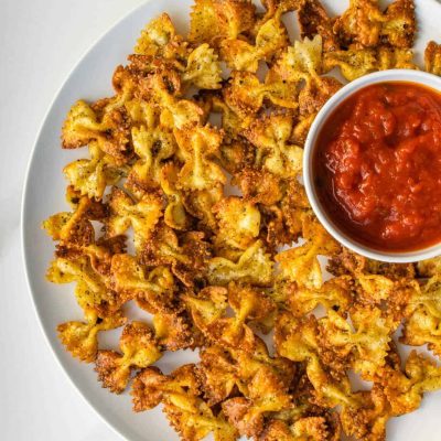 Fried Farfalle Chips Bowtie Pasta