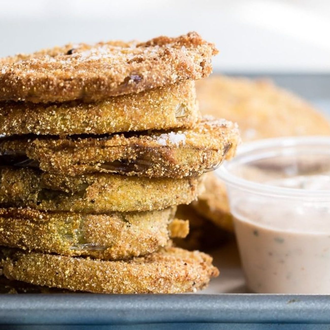 Fried Green Tomatoes With Remoulade