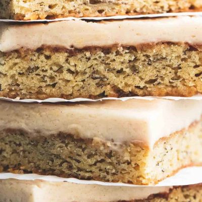 Frosted Banana Bars