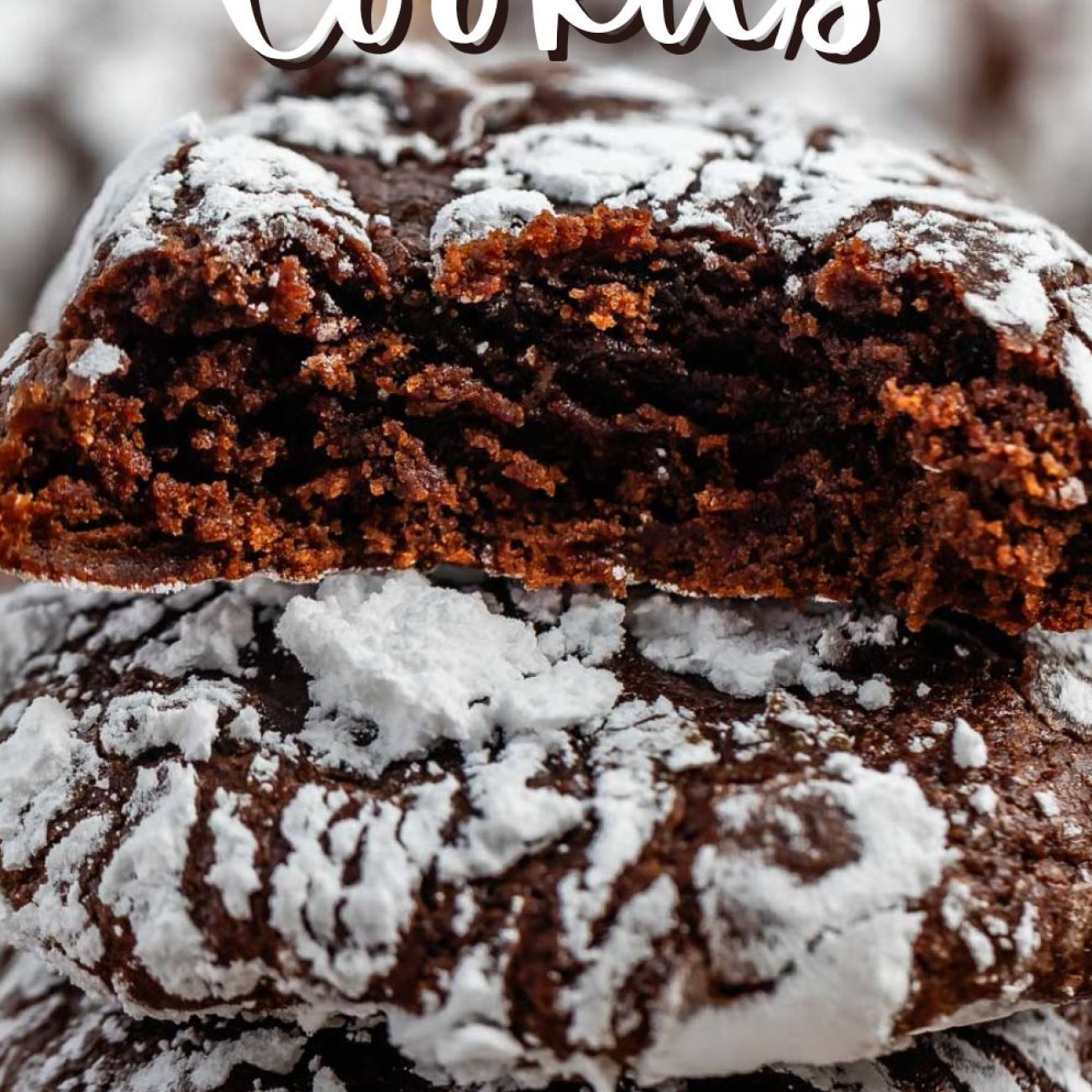 Fudge Crinkles A Great 4 Ingredient Cake