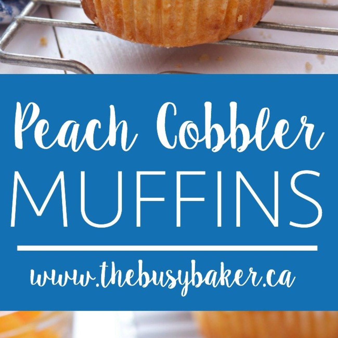 Gails Peach Muffins Supreme