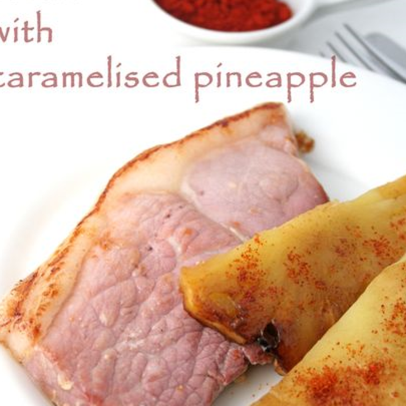 Gammon Steaks With Pineapple