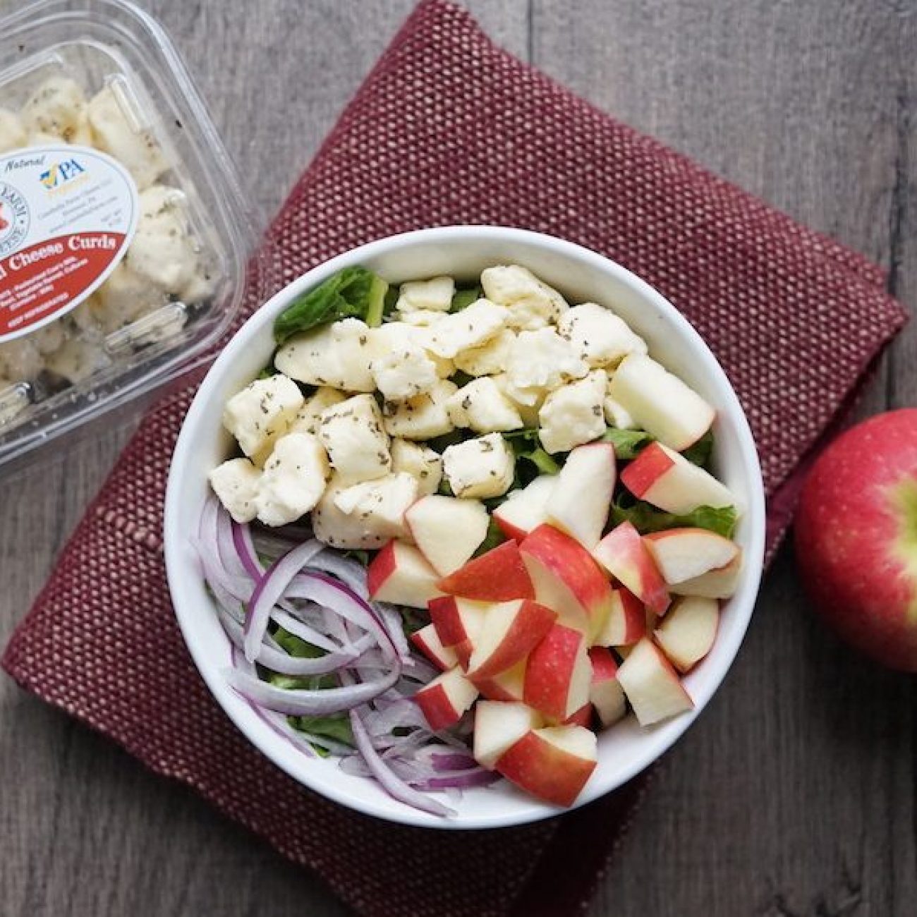 Garden-Fresh and Orchard-Rich Harvest Salad