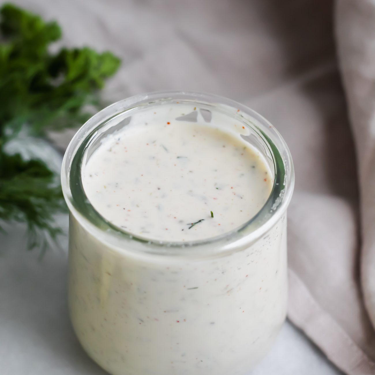 Garlic Buttermilk Salad Dressing Recipe for Home Cooks