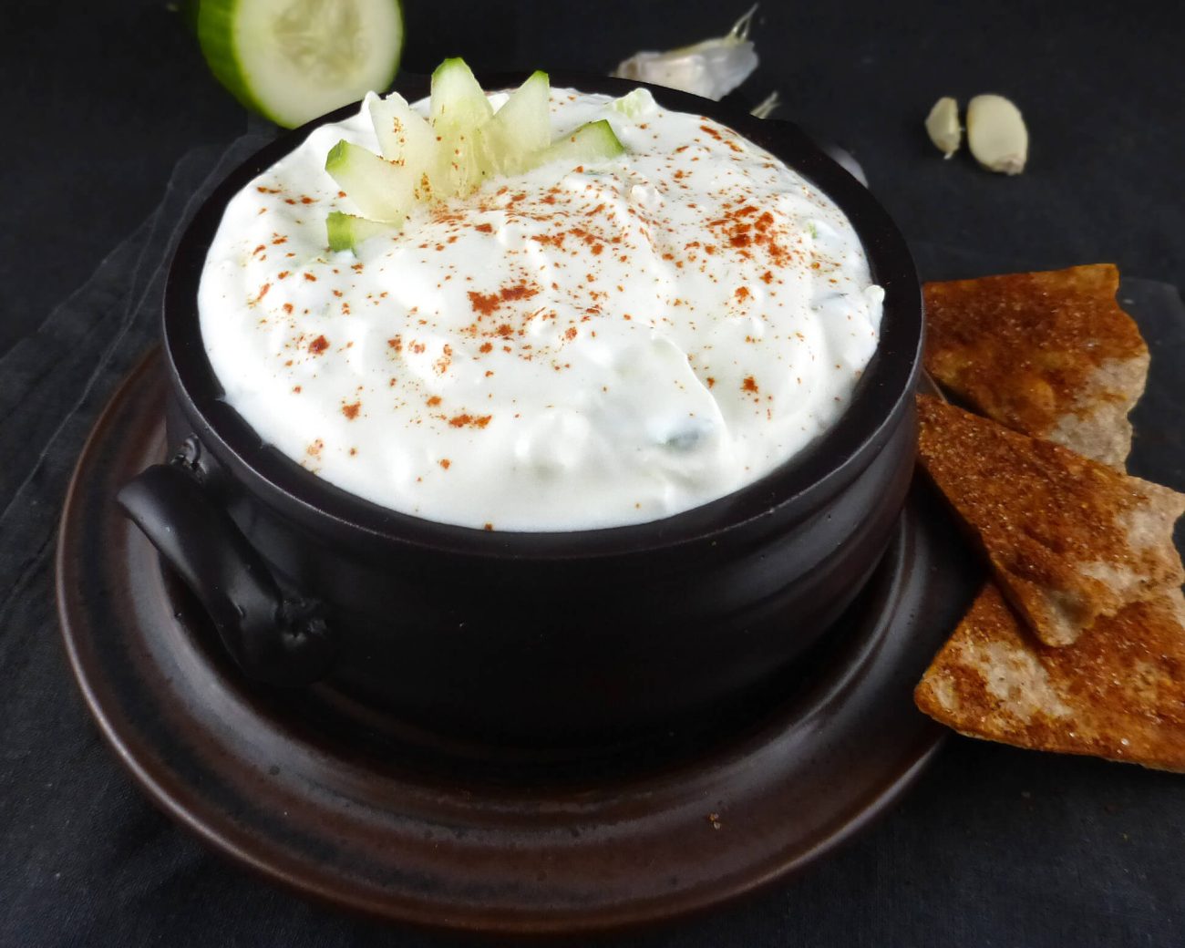 Garlic Cucumber Dip  Tzatziki