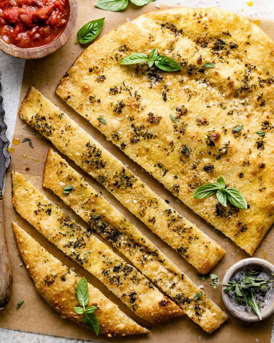 Garlic-Herb Breadsticks