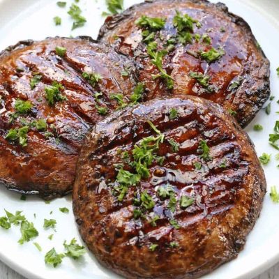 Garlic-Herb Portabella Mushrooms