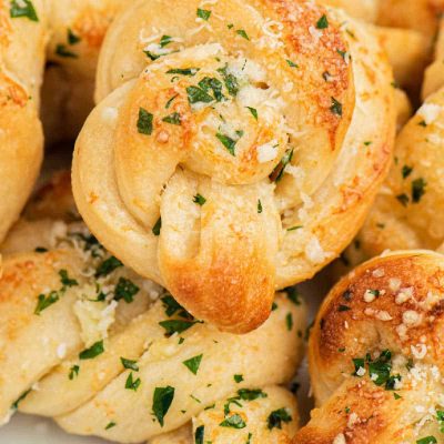 Garlic Knots, Great For A Crowd