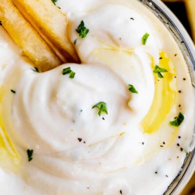 Garlic Mayonnaise Aioli