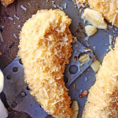 Garlic Panko Chicken Strips