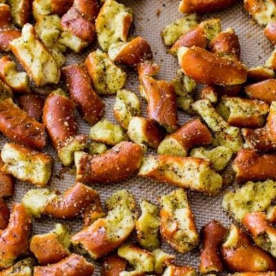 Garlic Pretzels