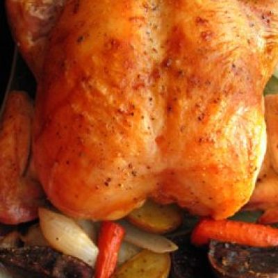 Garlic Roast Chicken Barefoot