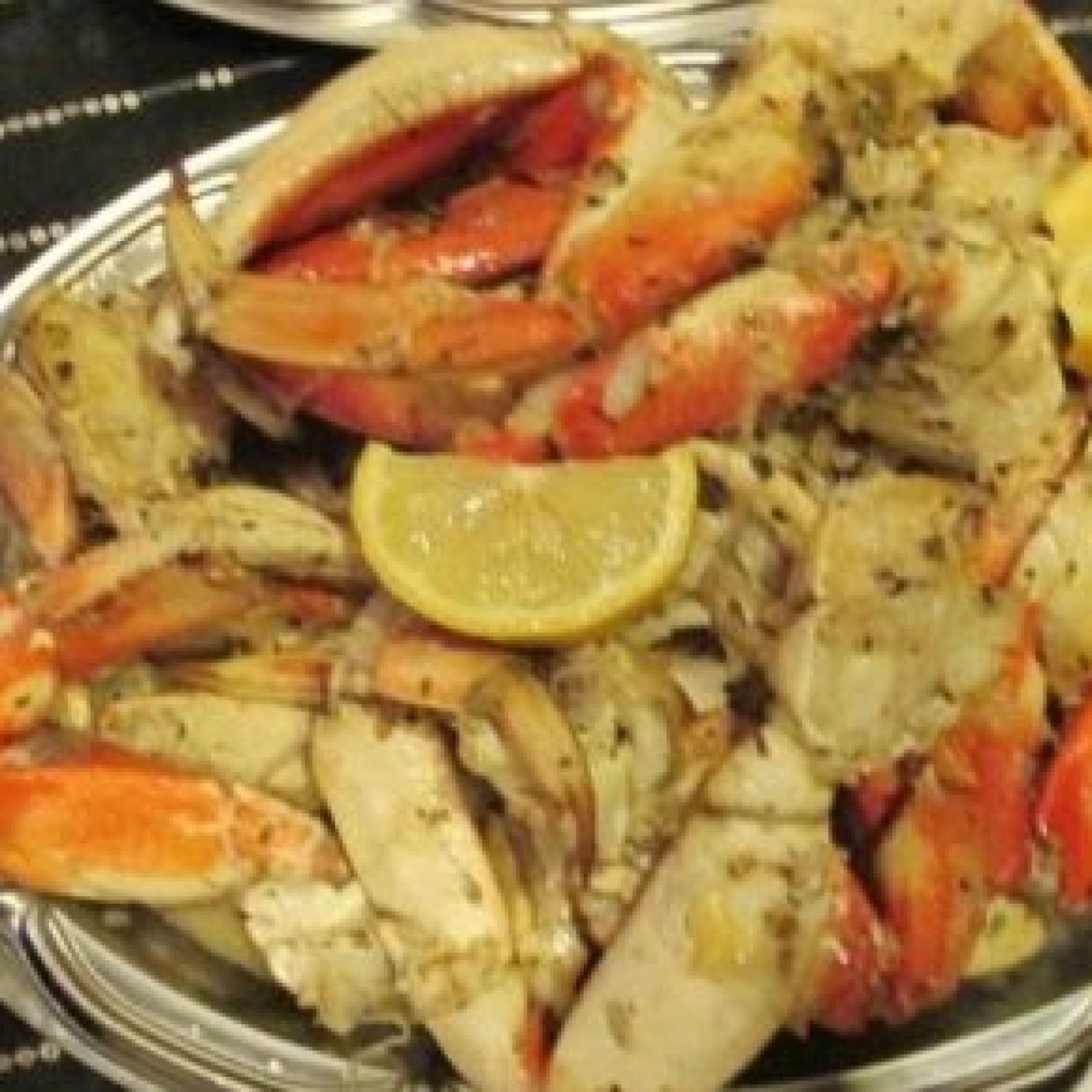 Garlic Roasted Crab