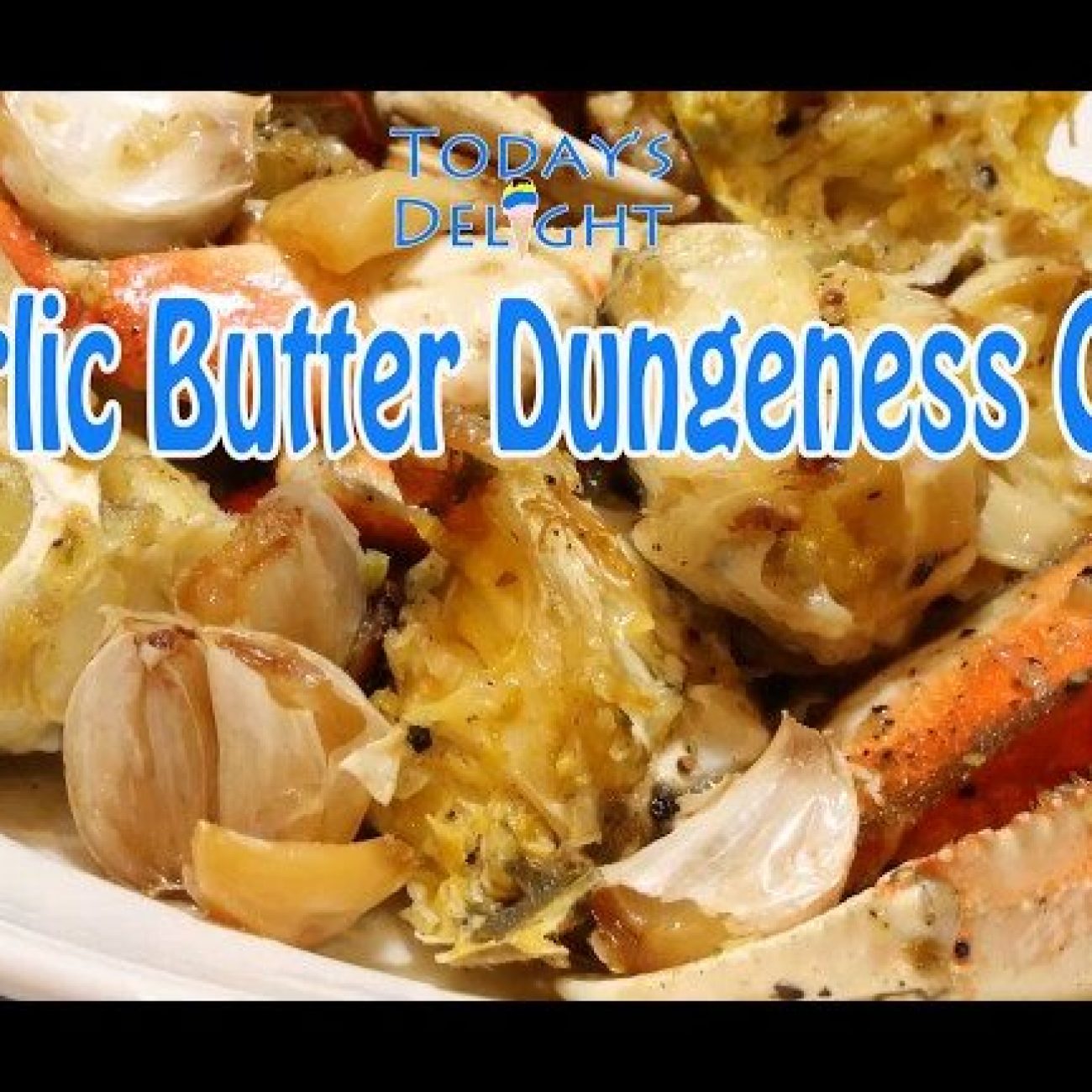 Garlic Roasted Dungeness Crab