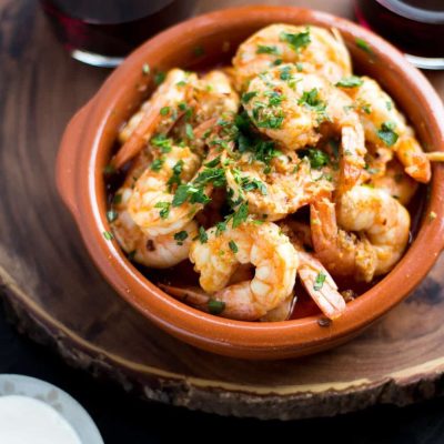 Garlic Shrimp Gambas Al Ajillo