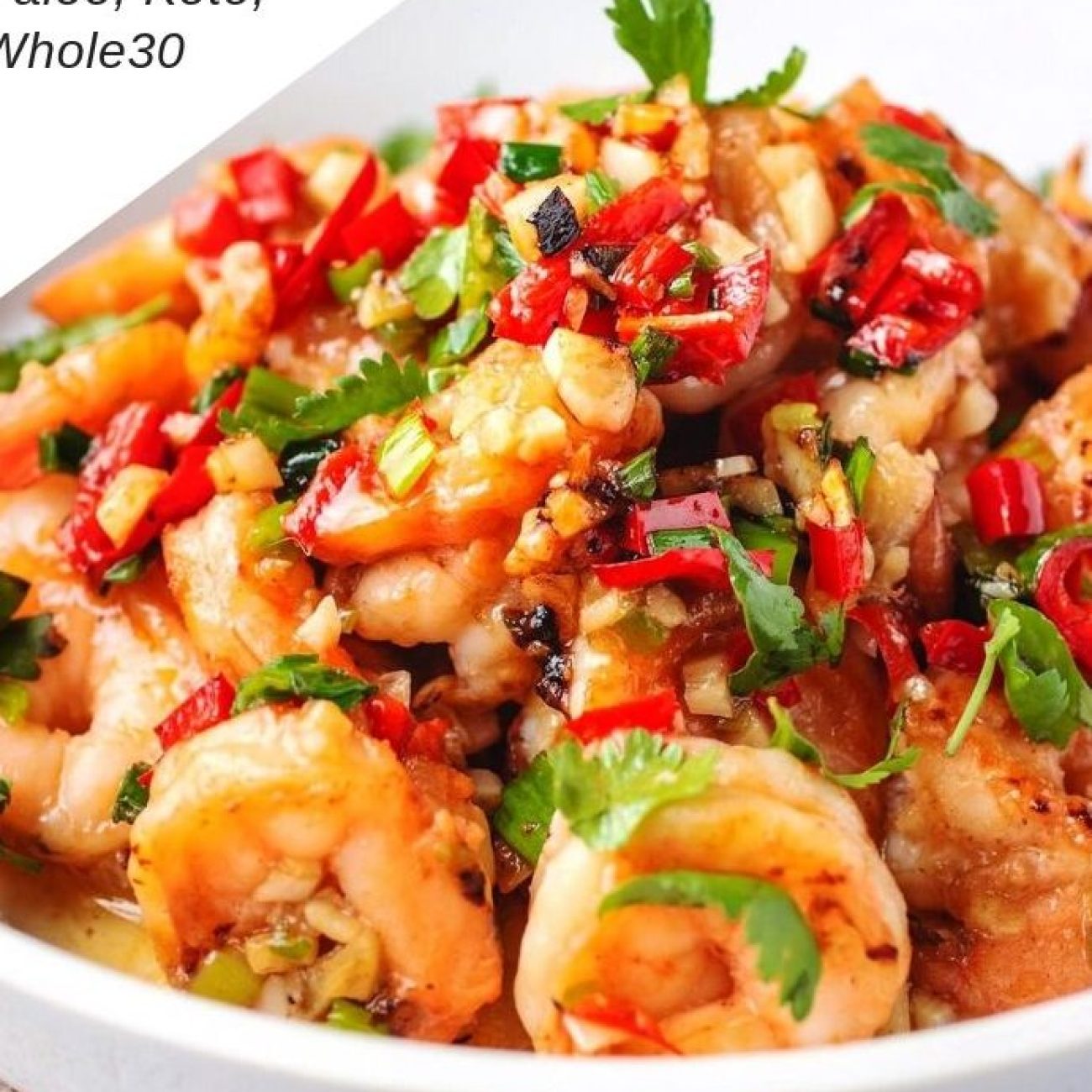 Garlic Shrimp with a Sweet and Spicy Twist