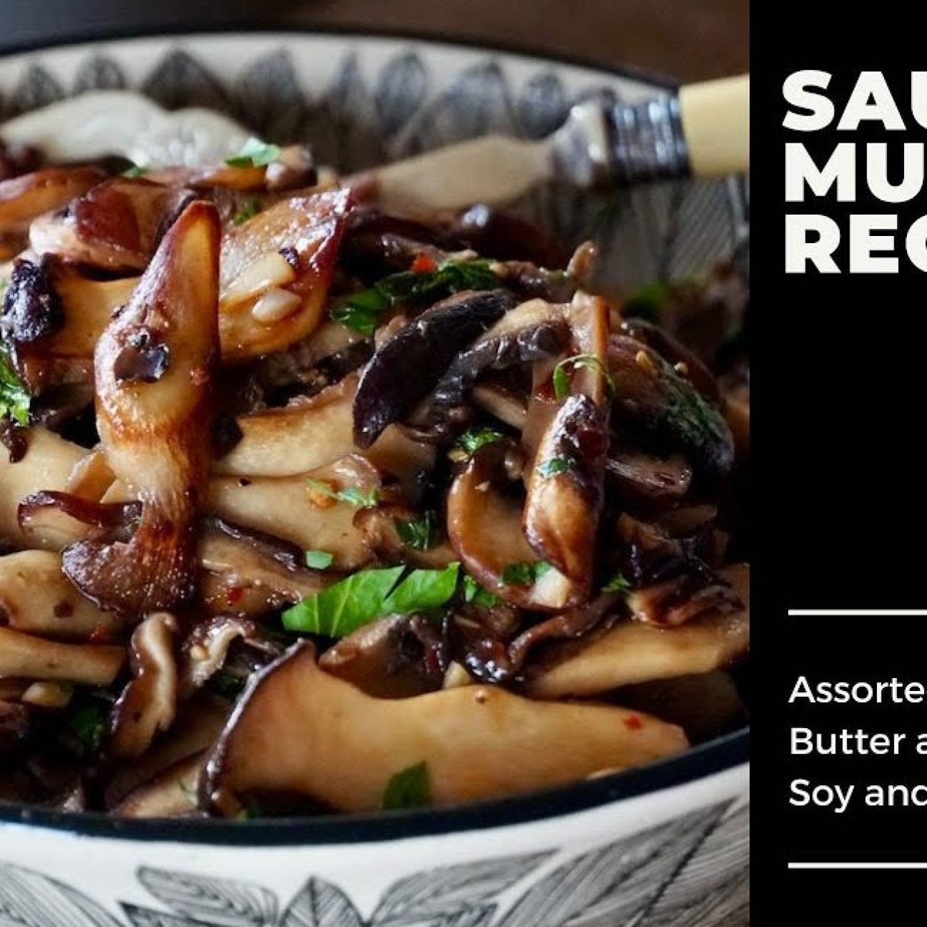 Garlic Sizzled Mushrooms