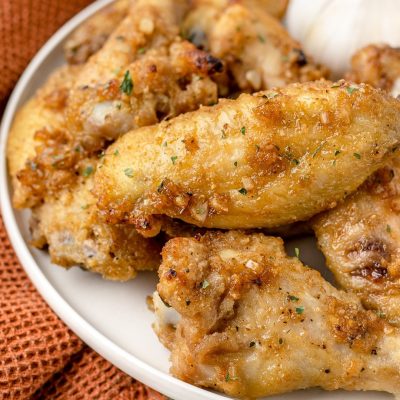 Garlicky Chicken Wings