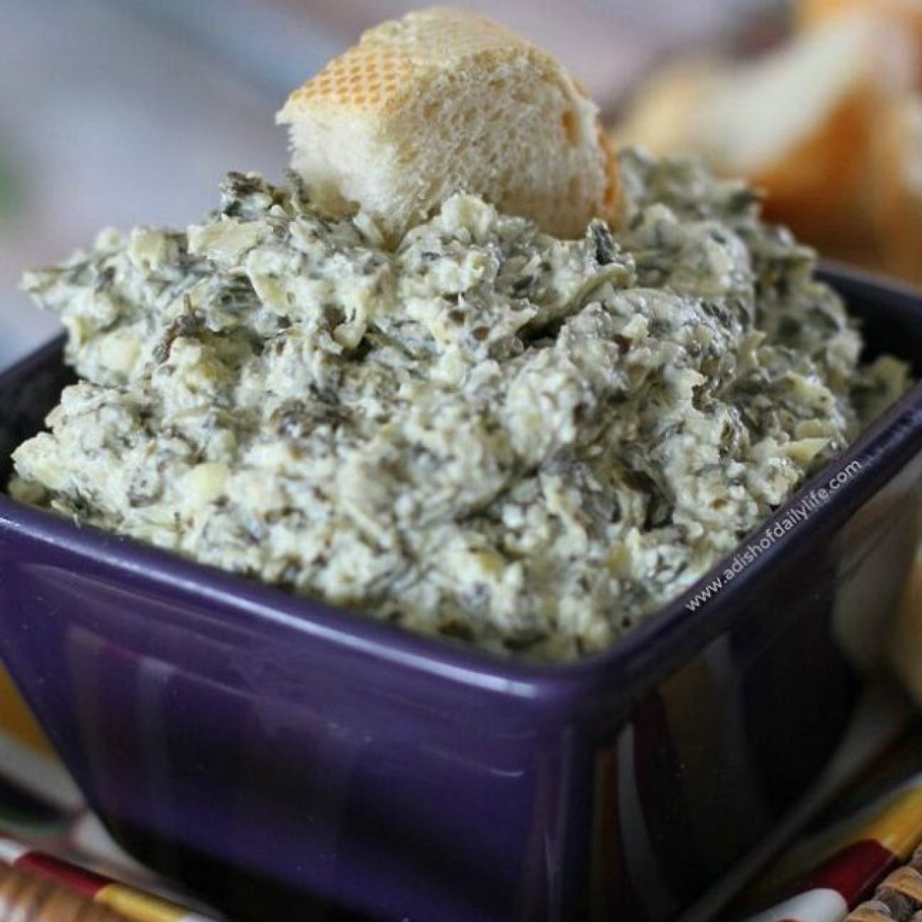 Garlicky Spinach Dip With Hearts Of Palm Cooking